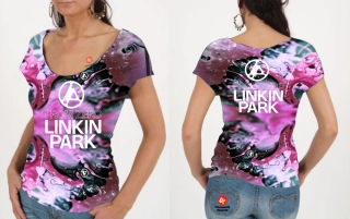 Tričko Full print Lady-Linkin Park