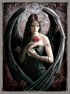 Nášivka Záda-Gothic Girl 04