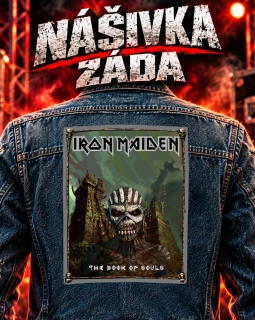 Nášivka Záda-Iron Maiden The book