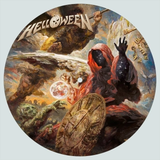 Podložka na talíř gramofonu-Helloween