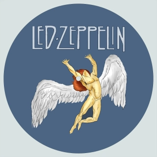 Podložka na talíř gramofonu-Led Zeppelin