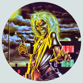Podložka na talíř gramofonu-Iron Maiden 1