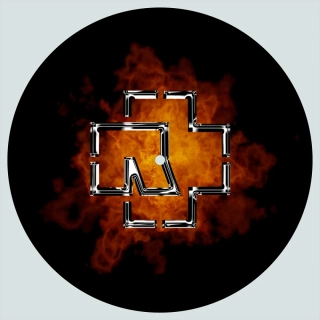 Podložka na talíř gramofonu-Rammstein