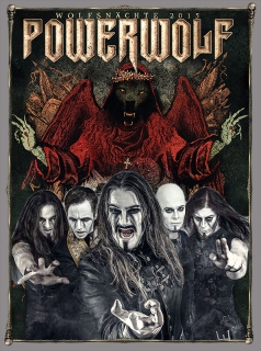 Nášivka Záda-Powerwolf 2